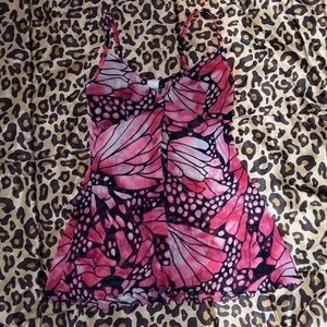 butterfly cami top